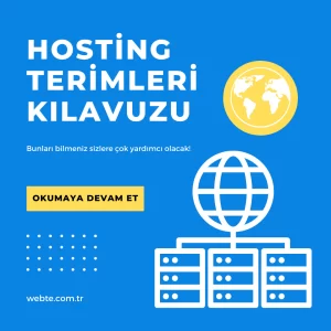 hosting terimleri kılavuzu