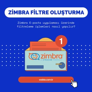 zimbra e-posta yönlendirme işlemleri