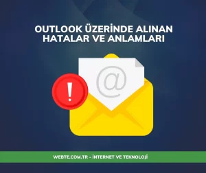 Outlook hata mesajları