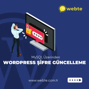 Wordpress admin panel şifre değiştirme